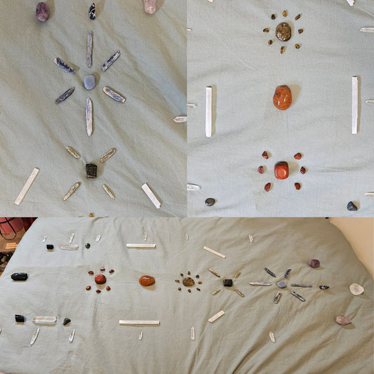 Mystical Purpose Online Session for Holistic Crystal Healing Using Crystal Grids