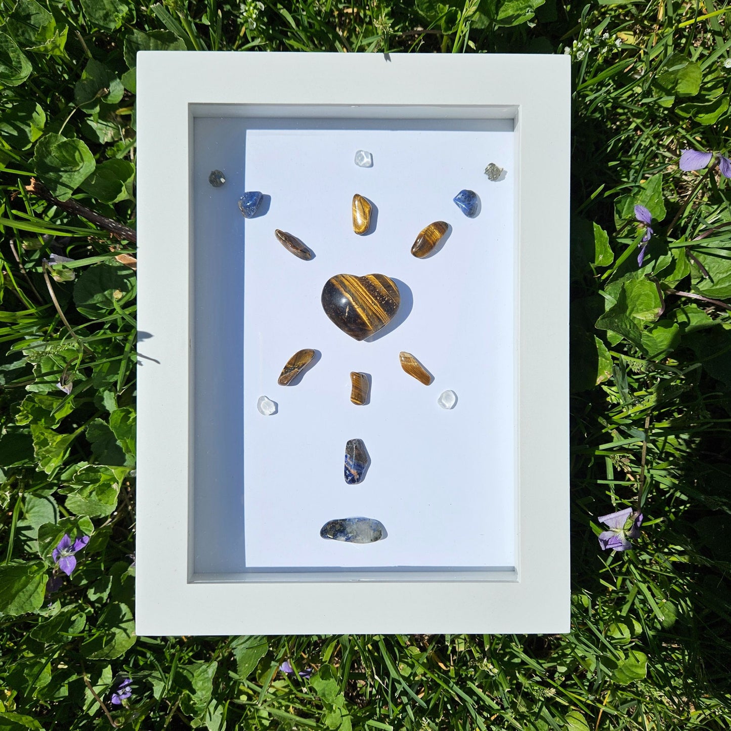 Mystical Purpose Crystal Grid for Achieving Goals with Focus