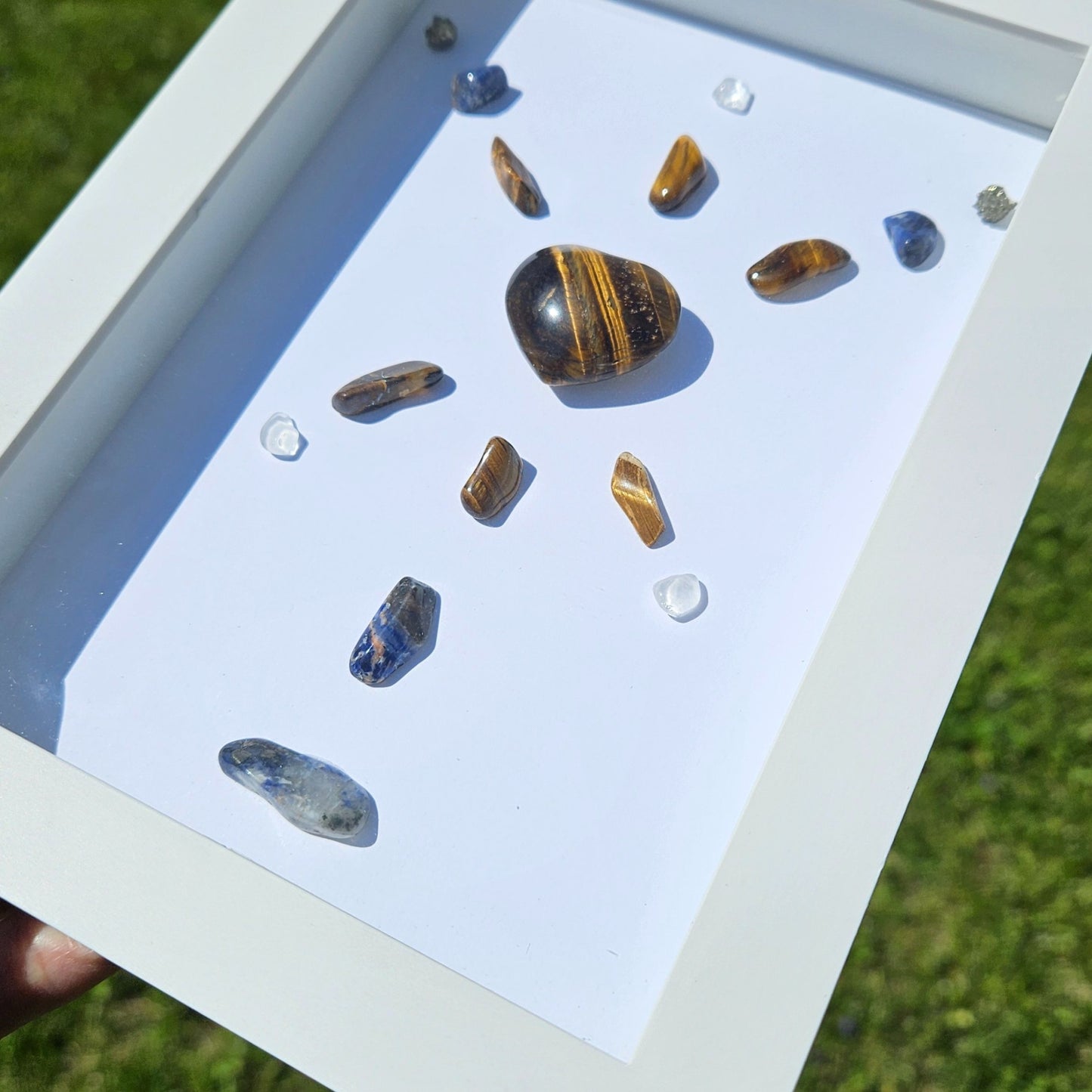 Mystical Purpose FCG01 Crystal Grid made from a holistic healing practitioner