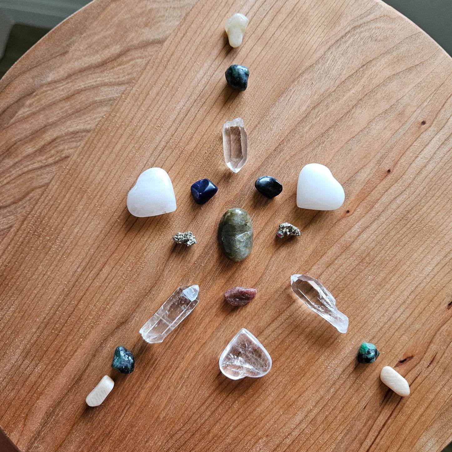 Mystical Purpose Custom Made Remote Crystal Grid for Holistic Healing Connection, Removing Masks