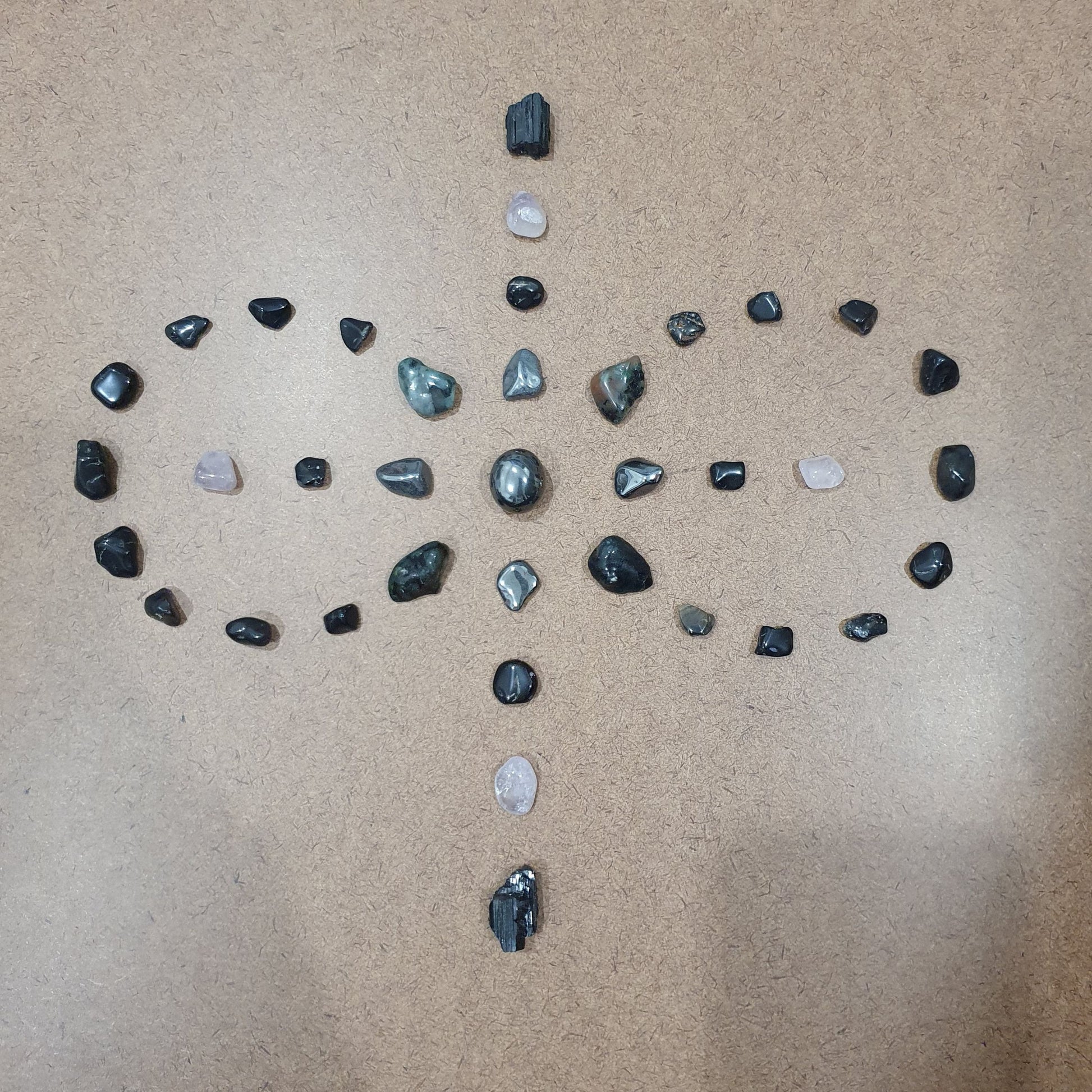 Mystical Purpose Custom Made Remote Crystal Grid for Holistic Healing 