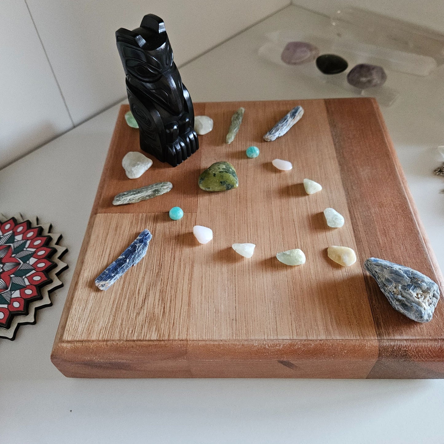 Mystical Purpose Custom Made Remote Crystal Grid for Holistic Healing 