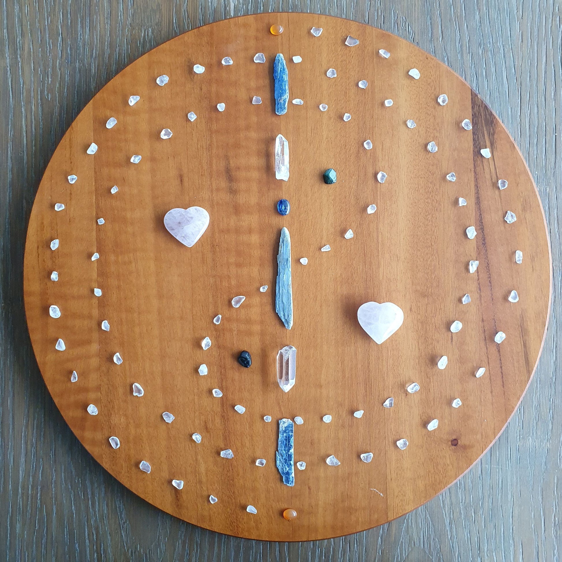 Mystical Purpose Custom Made Remote Crystal Grid for Holistic Healing 