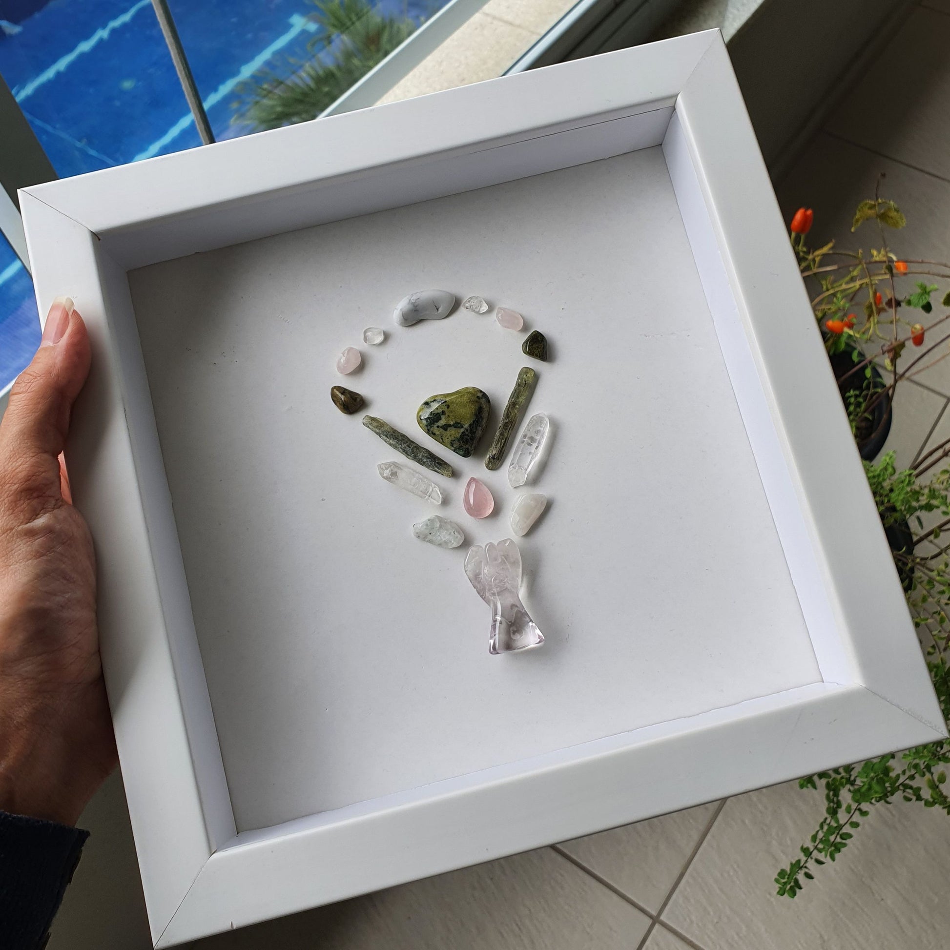 Mystical Purpose The Angel Custom Made Crystal Grid