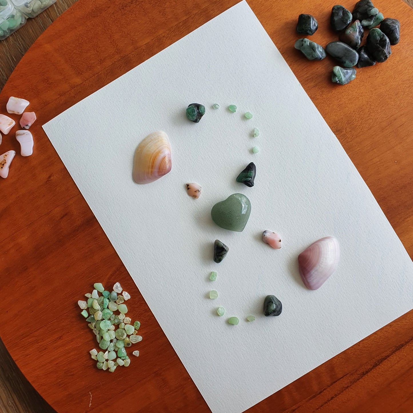 Mystical Purpose The Emotional Loop Custom Made Crystal Grid