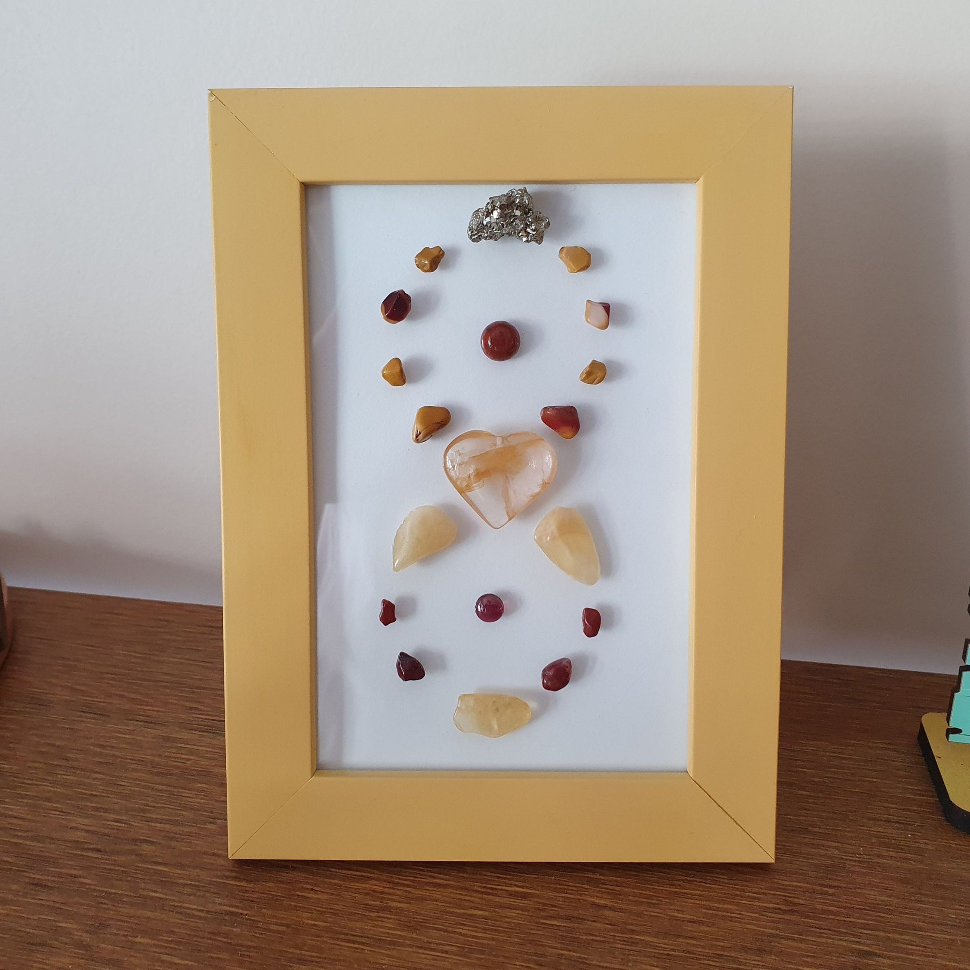 Mystical Purpose The Happiness Custom Made Crystal Grid