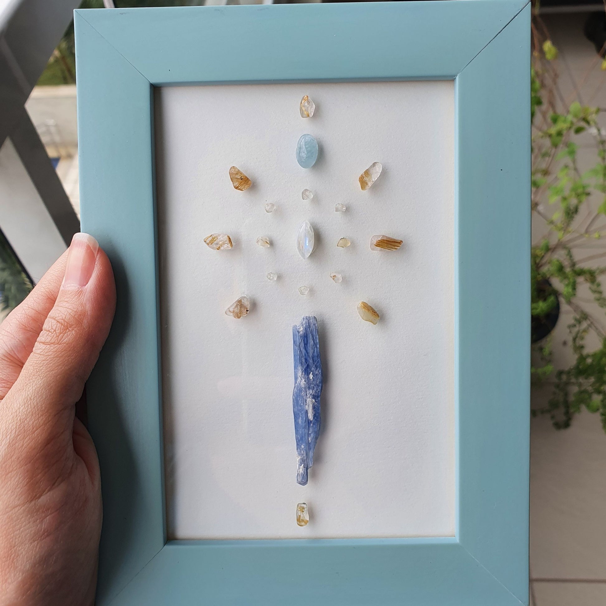 Mystical Purpose The Magic Wand Custom Made Crystal Grid