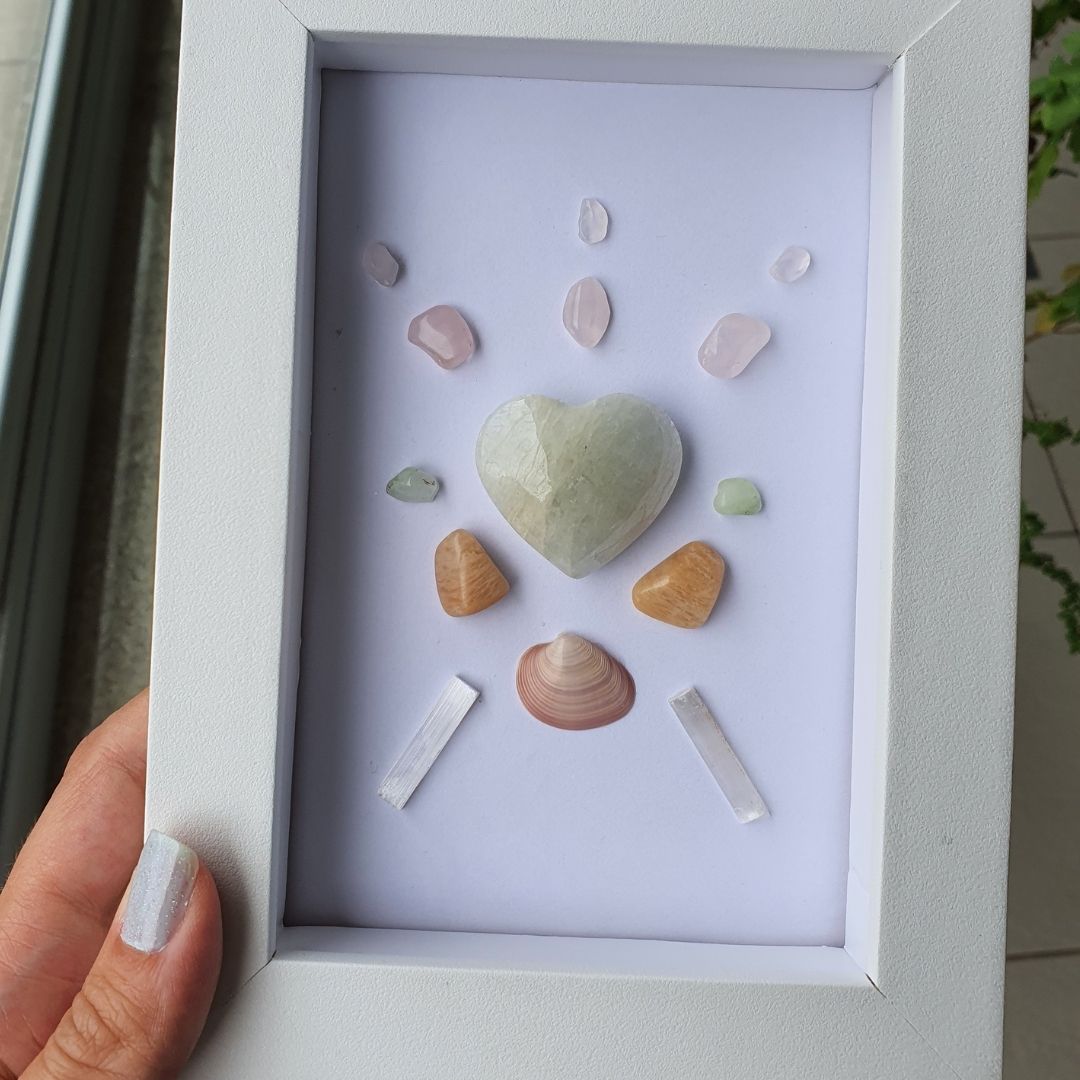 Mystical Purpose The Tenderness Crystal Grid for Heart Alignment and Inner Peace